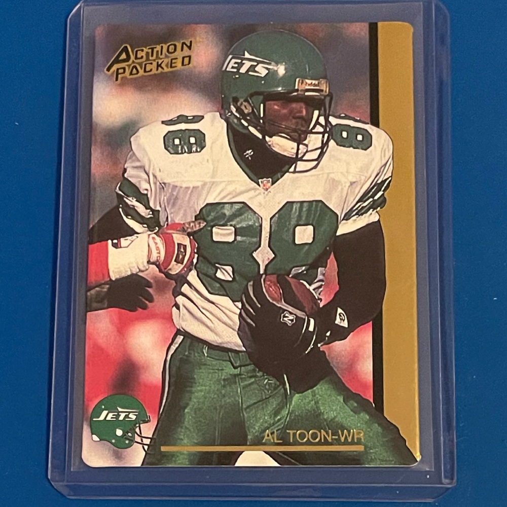 Al Toon #68 1992 Action Packed Rookie Update Football Trading Card